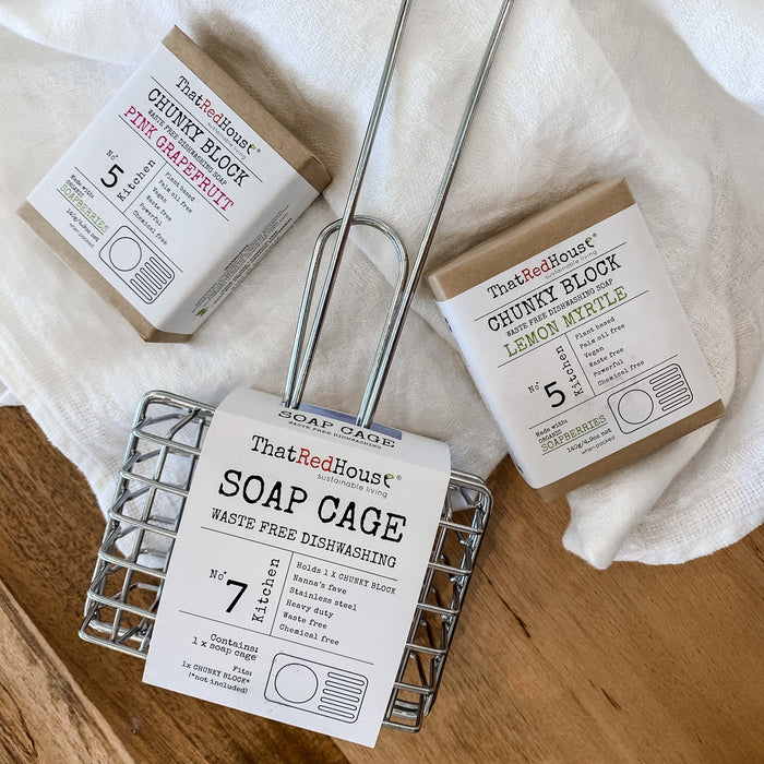 Soap Cage and Soap Block Bundle (3)