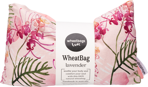 Wheatbags Love Grevillea Print Wheatbag (Lavender)