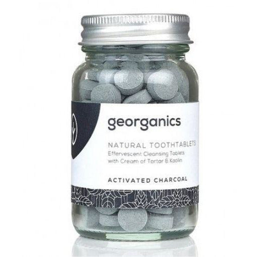 Georganics Activated Charcoal Toothtablets ~ 120 tablets - Hummingbird Sings