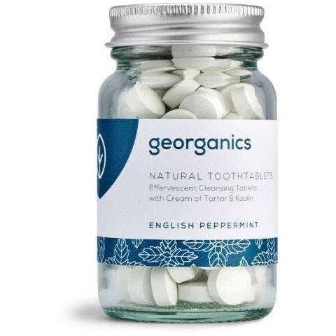Georganics English Peppermint Toothtablets ~ 120 tablets - Hummingbird Sings