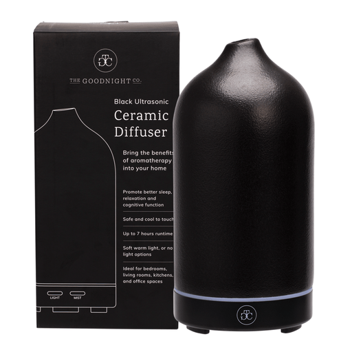 THE GOODNIGHT CO Ceramic Diffuser Black Ultrasonic
