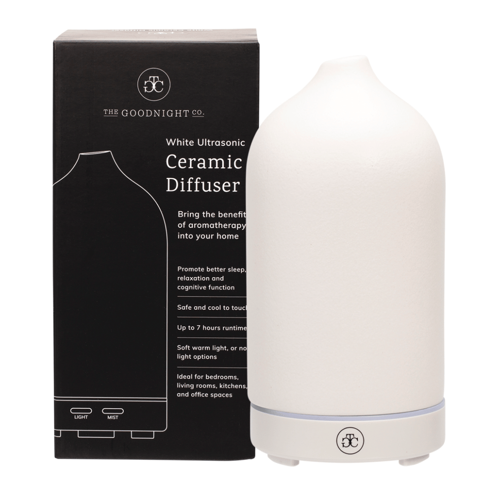 THE GOODNIGHT CO Ceramic Diffuser White Ultrasonic