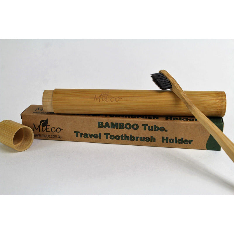 MiEco ME Tube Bamboo Toothbrush Travel Case. — HUMM eco