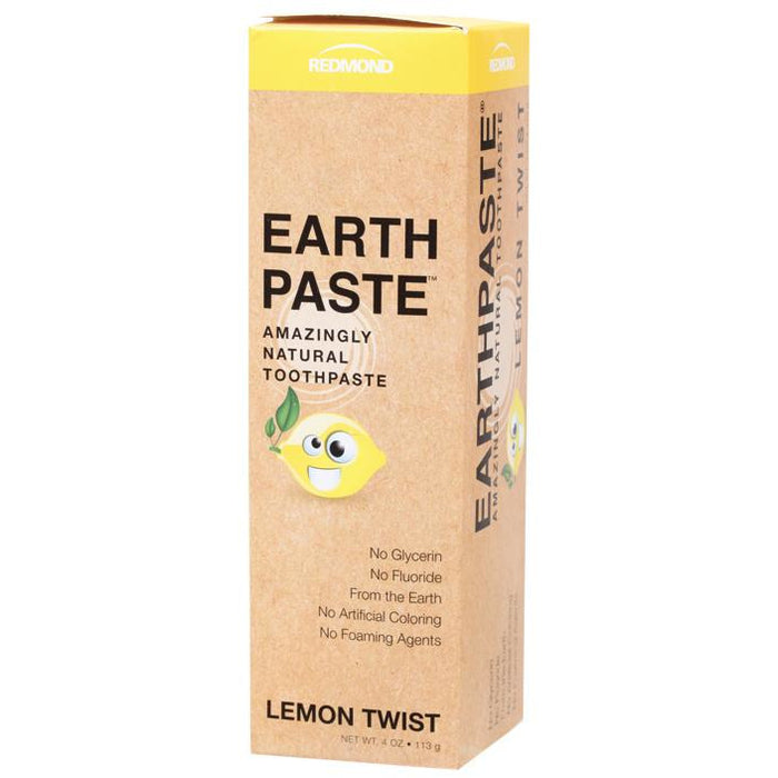 Redmond Earthpaste Toothpaste Lemon Twist - Hummingbird Sings