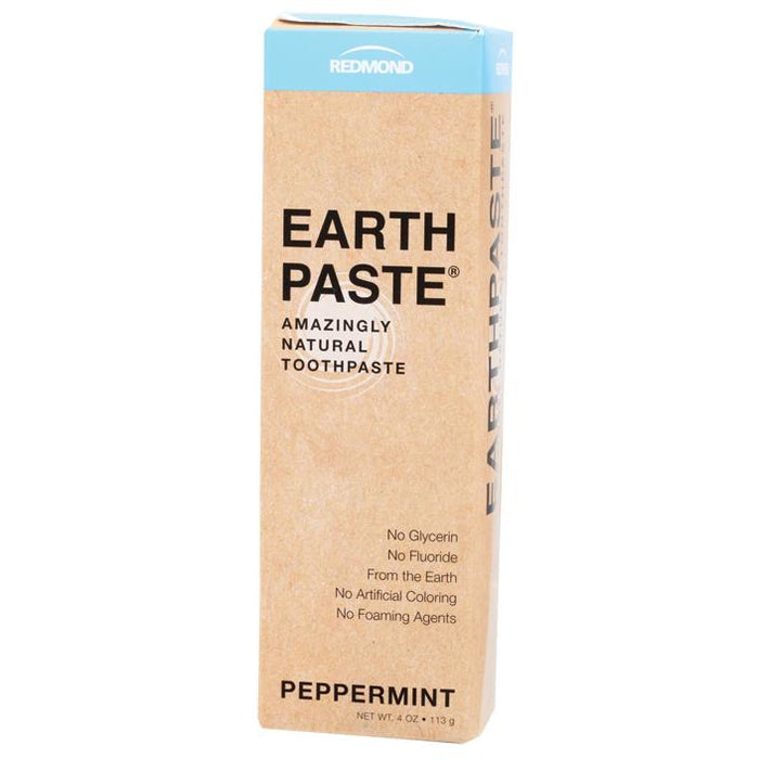 Redmond Earthpaste Toothpaste Peppermint - Hummingbird Sings