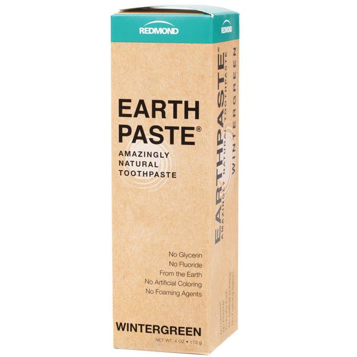 Redmond Earthpaste Toothpaste Wintergreen. — HUMM eco