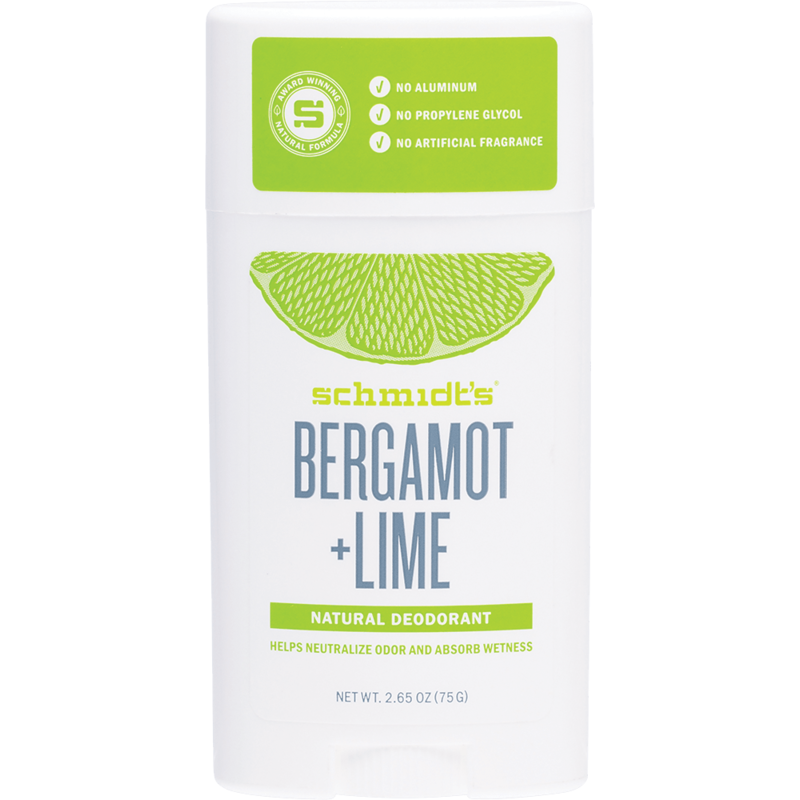 Schmidt's Deodorant Stick Bergamot + Lime 75g