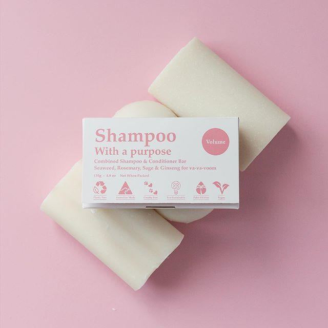 Shampoo With A Purpose - Shampoo Bar Volume 135g