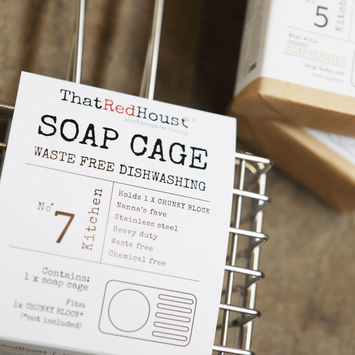 that red house soap cage