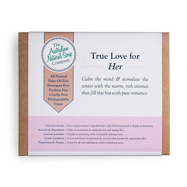 The Australian Natural Soap Company - Gift Pack For Her - Hummingbird Sings