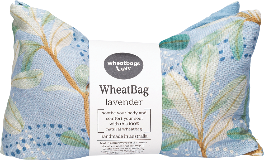 Wheatbags Love Banksia Sky Print Wheatbag (Lavender)