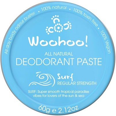 Woohoo All Natural Deodorant Paste - Surf 60g
